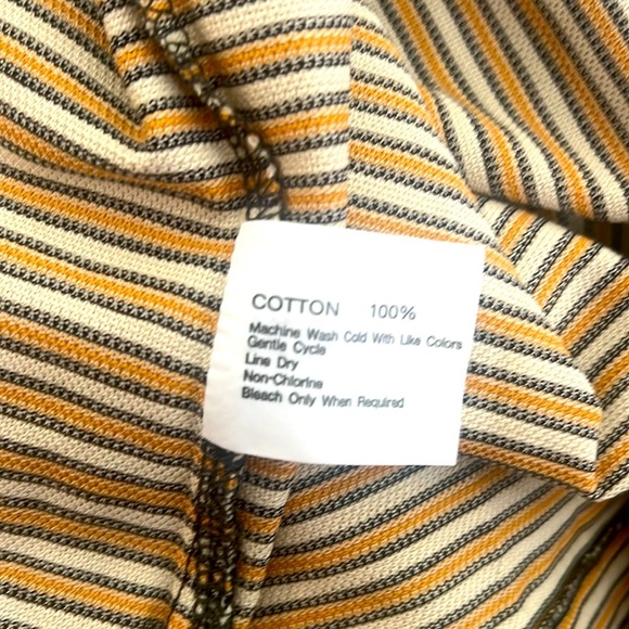 Astr Brown and Tan Striped Tank Top - Picture 3 of 6